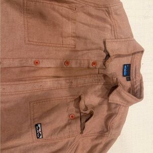 KAVU Men’s long sleeve overshirt with pockets - size small